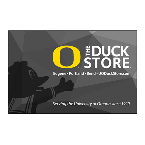 The Duck Store, Classic Oregon O, Gift Card